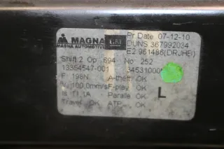 Opel Meriva B Fensterheber Fensterhebermotor Vorne Links 13354547 - Bild 4