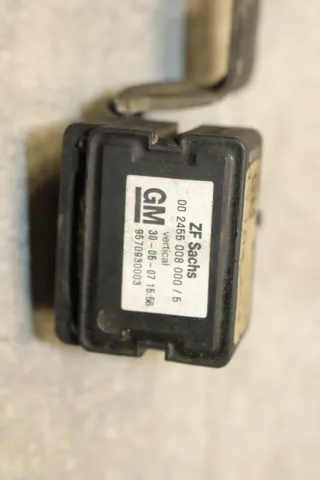Opel Astra H Querbeschleunigungssensor Beschleunigungssensor Sensor 13104284 - Bild 3