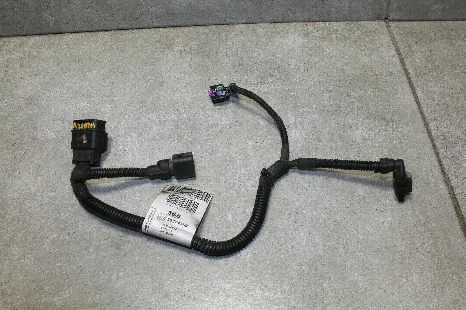 2,0 CDTI Kabelbaum Kabel Kurbelwelle A20DTH Opel Astra J Zafira C 55574359 - Bild 1