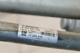 Wischermotor Motor Scheibenwischer Wischergestänge vorne Opel Meriva B 13250416 - Bild 7