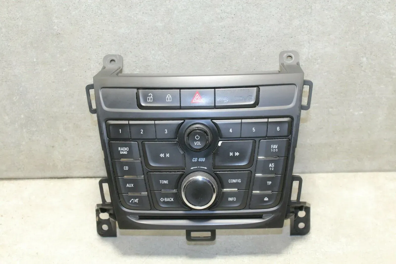 Radiobedienteil Bedienteil Radio CD400 400 CD Opel Zafira C Tourer 20875735 - Bild 1