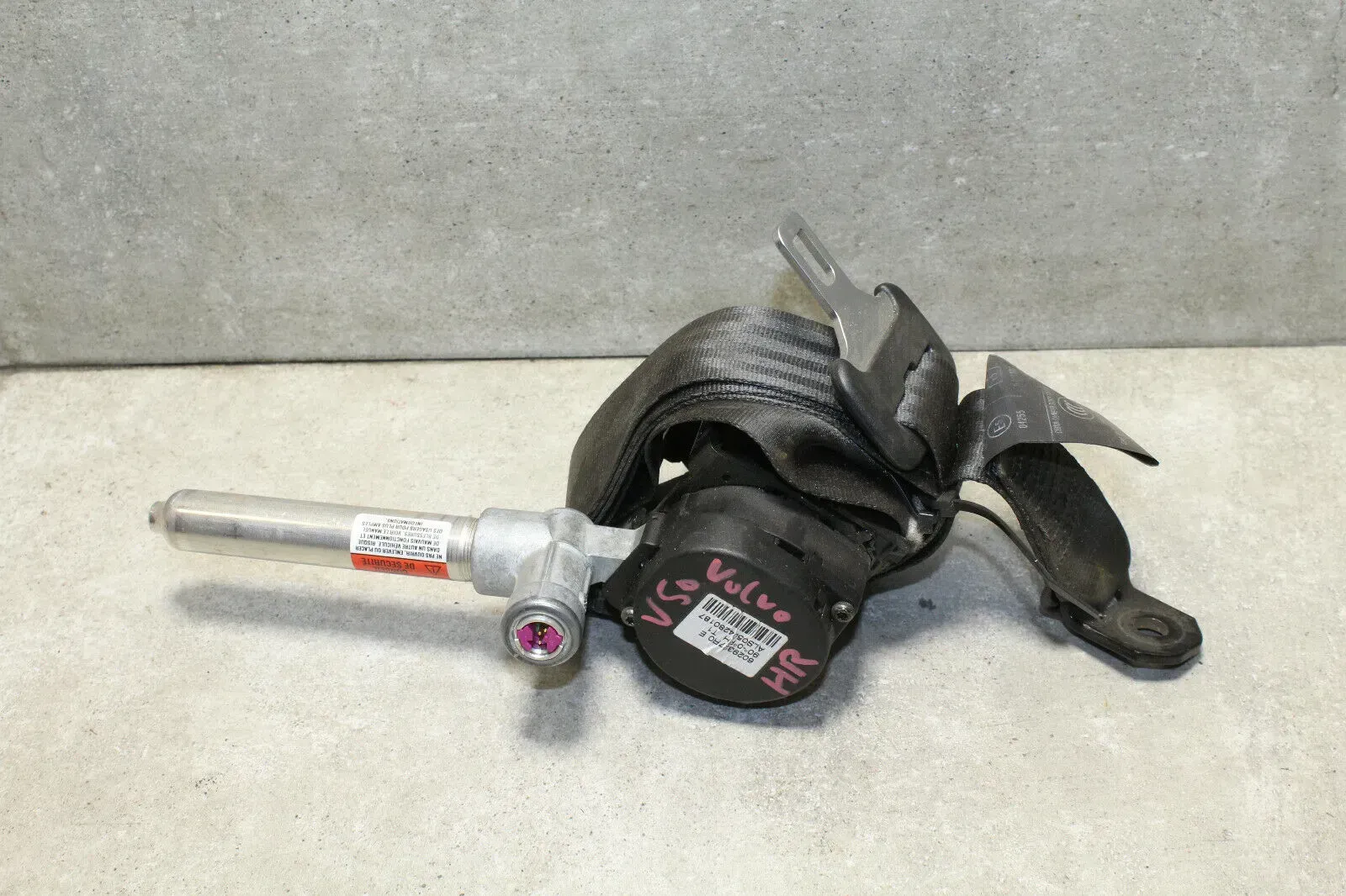 Gurt Sicherheitsgurt Anschnallgurt hinten rechts Volvo V50 8665537 - Bild 1