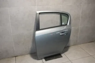 Opel Corsa D Tür Hinten Links Fahrerseite 5 Türer Z179 Argonsilber - Bild 3