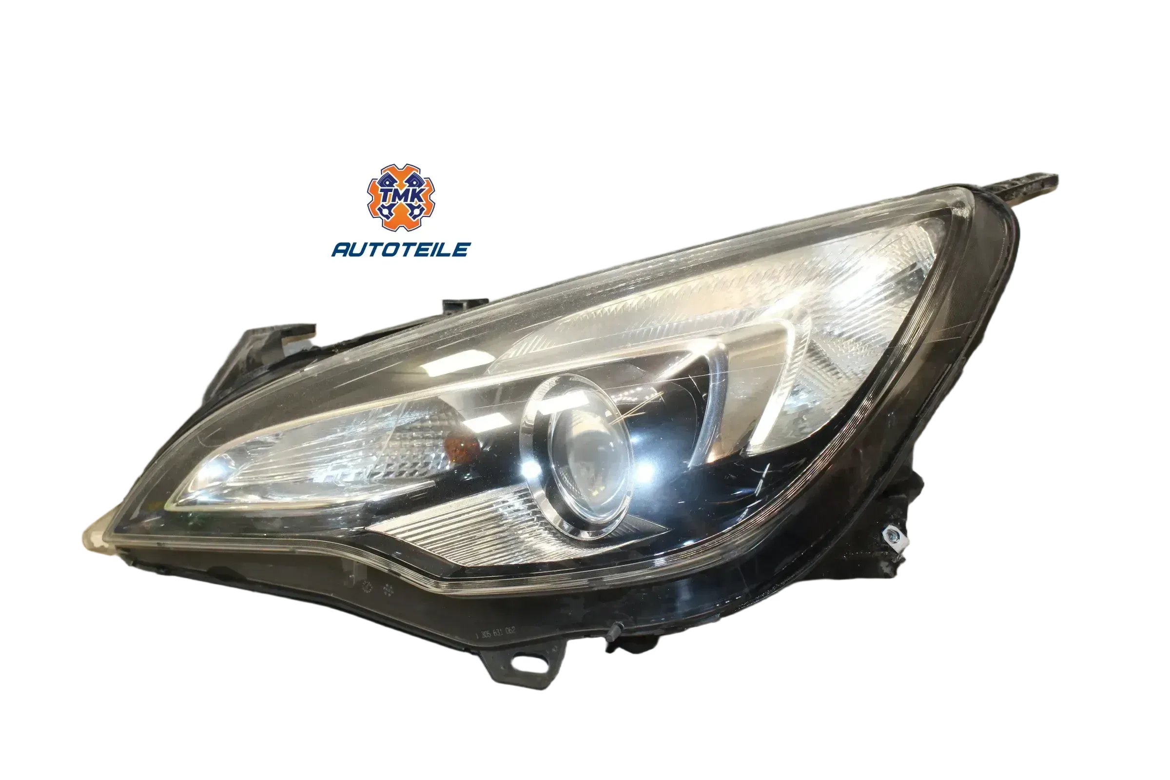 Opel Astra J GTC Cascada Scheinwerfer Fahrerseite Links Halogen 13281276 - Bild 1