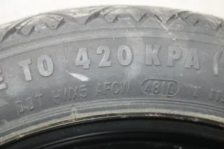 Opel Meriva B Ersatzrad Notrad Continental 115 70 R16 ET 41 5 Loch - Bild 7