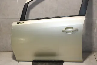 Opel Corsa D Tür Fahrertür 5 Türer Vorne Links Z40M Champagnersilber - Bild 4