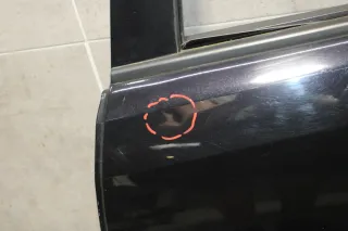 Opel Corsa D Tür Hinten Links Fahrerseite 5 Türer Z20R Saphirschwarz - Bild 4