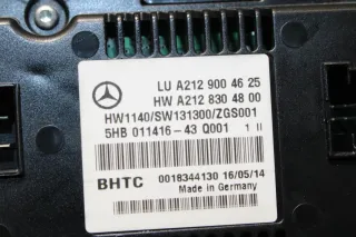 Mercedes E-Klasse W212 S212 Klimabedienteil Bedienteil Heizung A2129004625 - Bild 4