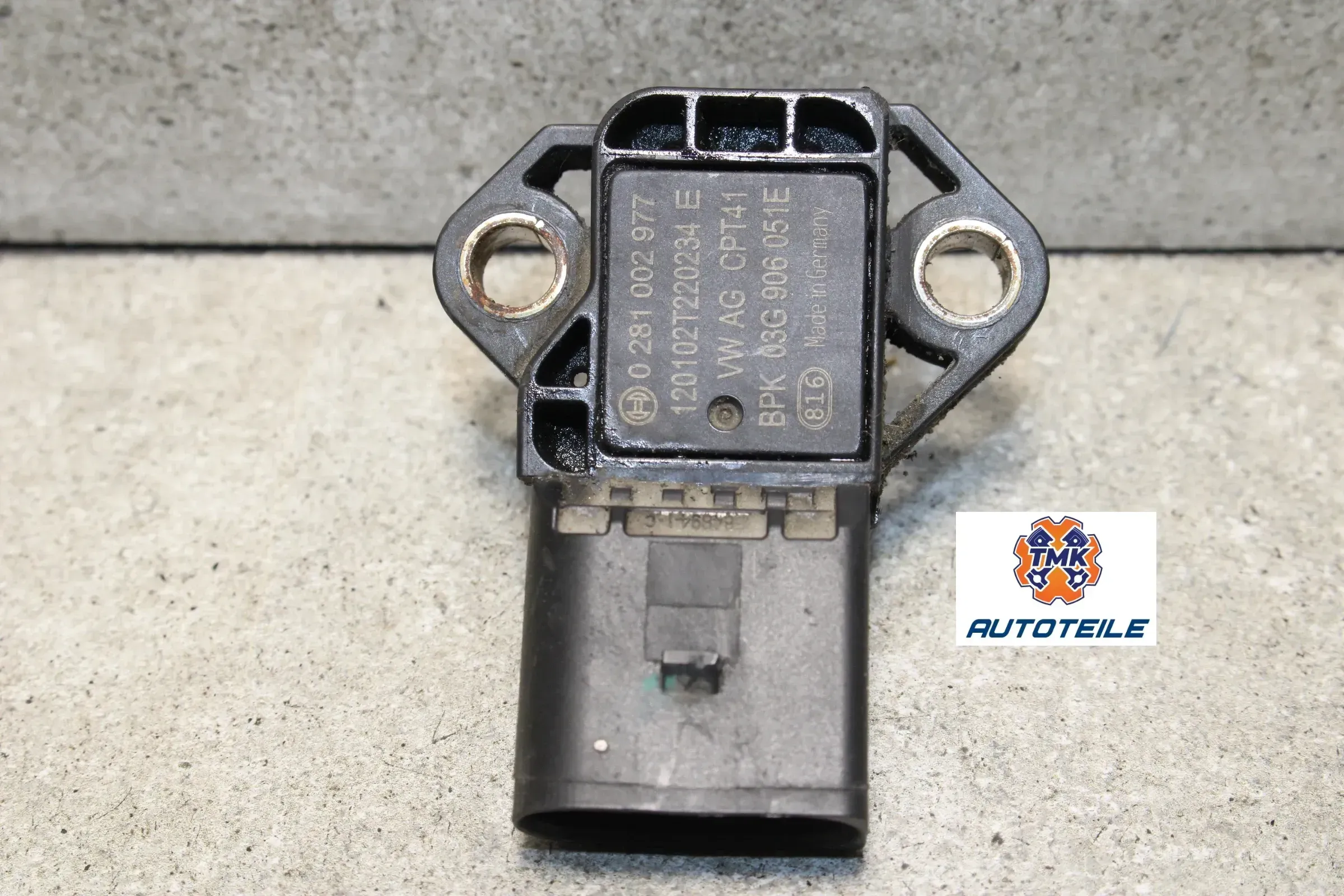 VW Touran 1T3 Ladedrucksensor Sensor Ladedruck 1.6 TDI 0281002977 - Bild 1