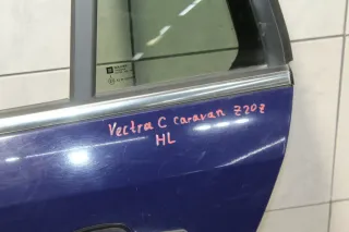 Tür hinten links Fahrerseite Z20Z Royalblau Opel Vectra C Caravan - Bild 6