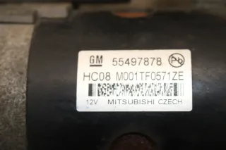 Opel Astra K Zafira C Mokka Starter Anlasser 1.6 CDTI 55497878 - Bild 2