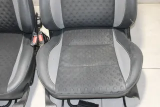 Opel Tigra B Sitzausstattung Sitz Teilleder Teilledersitze Rechts Links XXYW - Bild 5