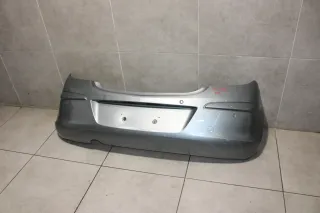 Opel Corsa D Stoßstange Hinten Heckstoßstange 5 Türer Z179 Argonsilber - Bild 3