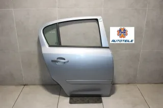 Opel Corsa D Tür Hinten Rechts Beifahrerseite 5 Türer Z163 Lichtsilber - Bild 1