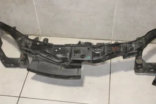 Opel Corsa D Schloßträger Frontmaske Frontgerüst 13191106 - Bild 5