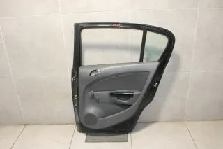 Opel Corsa D Tür Hinten Rechts Beifahrerseite 5 Türer Z20R Saphirschwarz - Bild 12