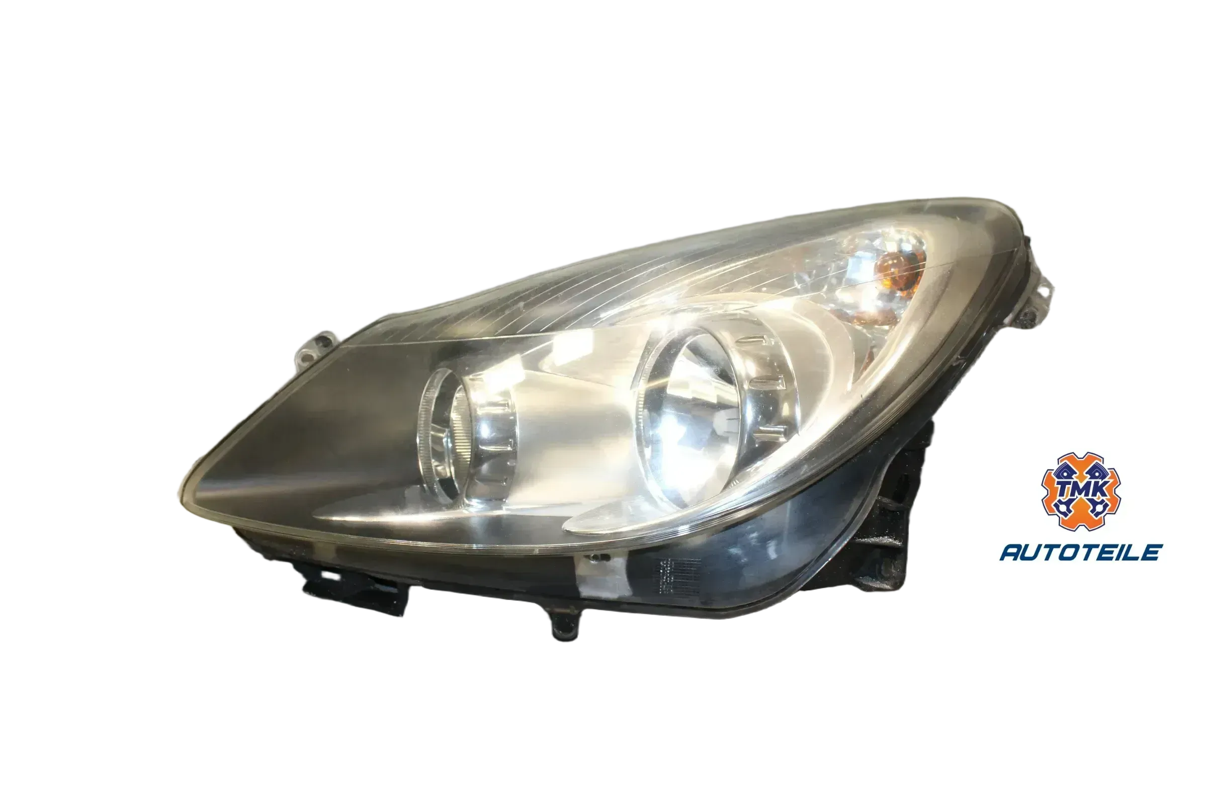 Opel Corsa D Scheinwerfer Fahrerseite Links Vorfacelift 13217453 EH - Bild 1