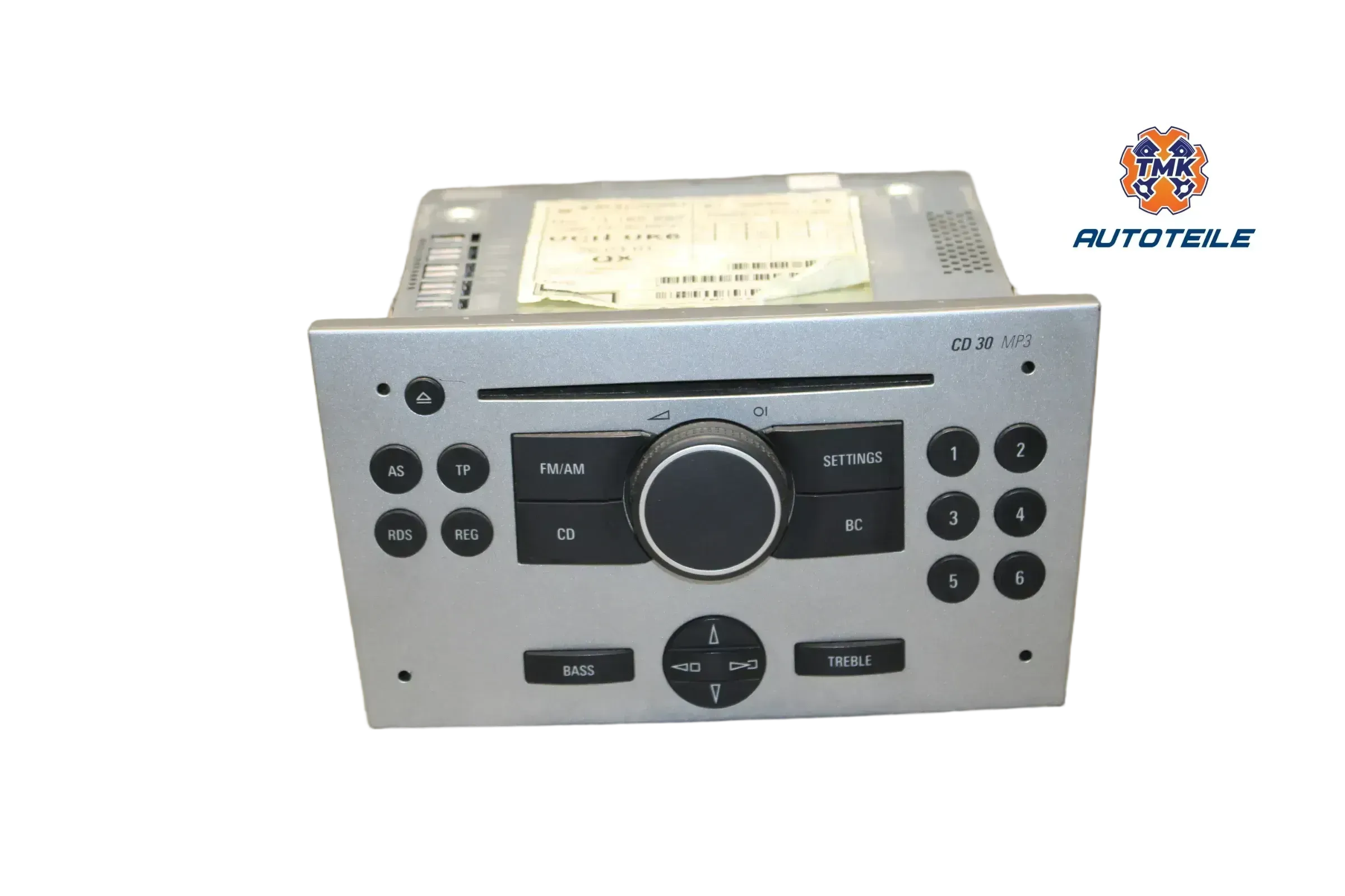 Opel Meriva A Tigra B Autoradio Radio CD30 MP3 entheiratet 13188892 - Bild 1