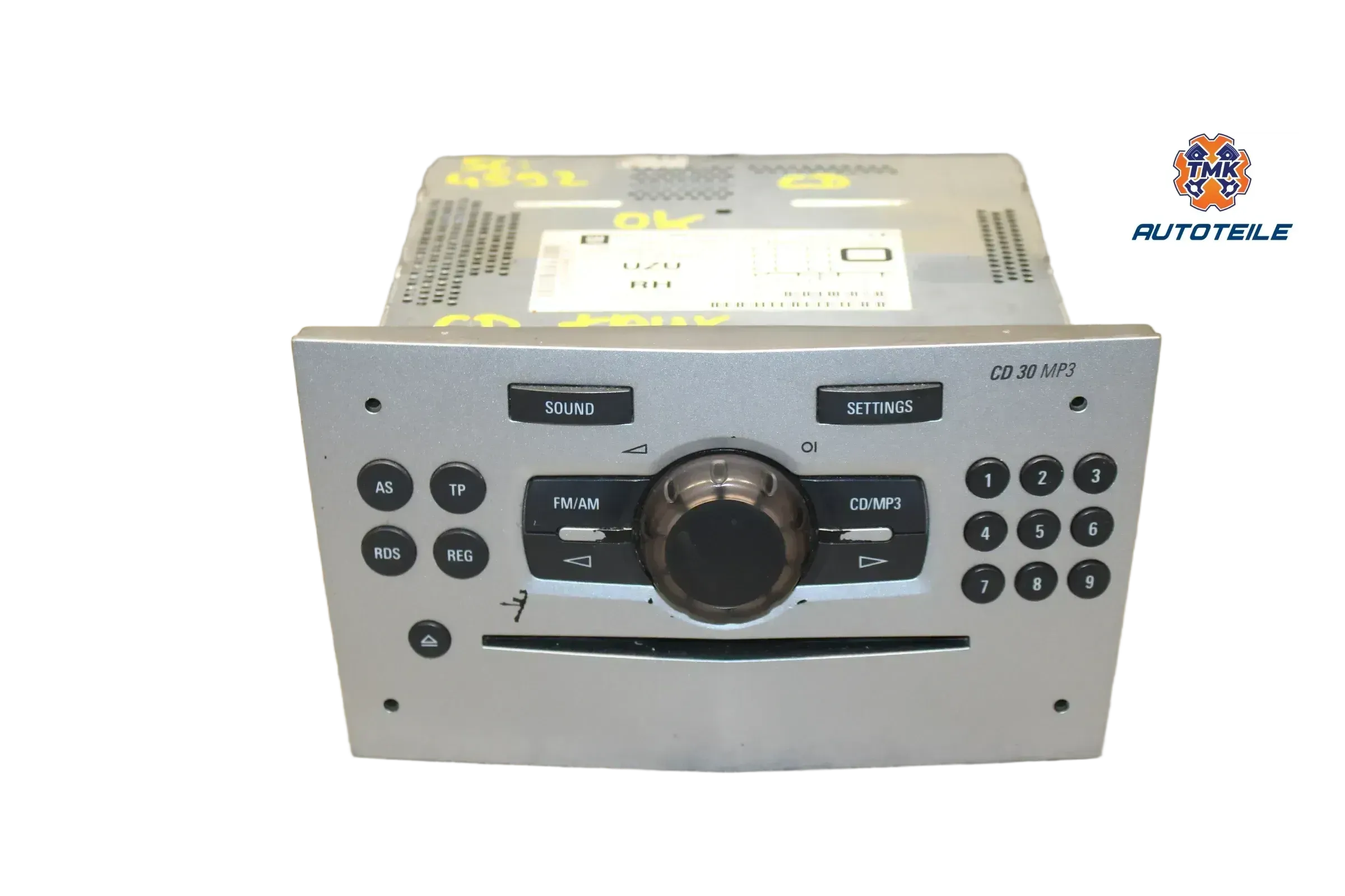 Opel Corsa D Autoradio Radio CD 30 MP3 13357127 AUX entheiratet - Bild 1