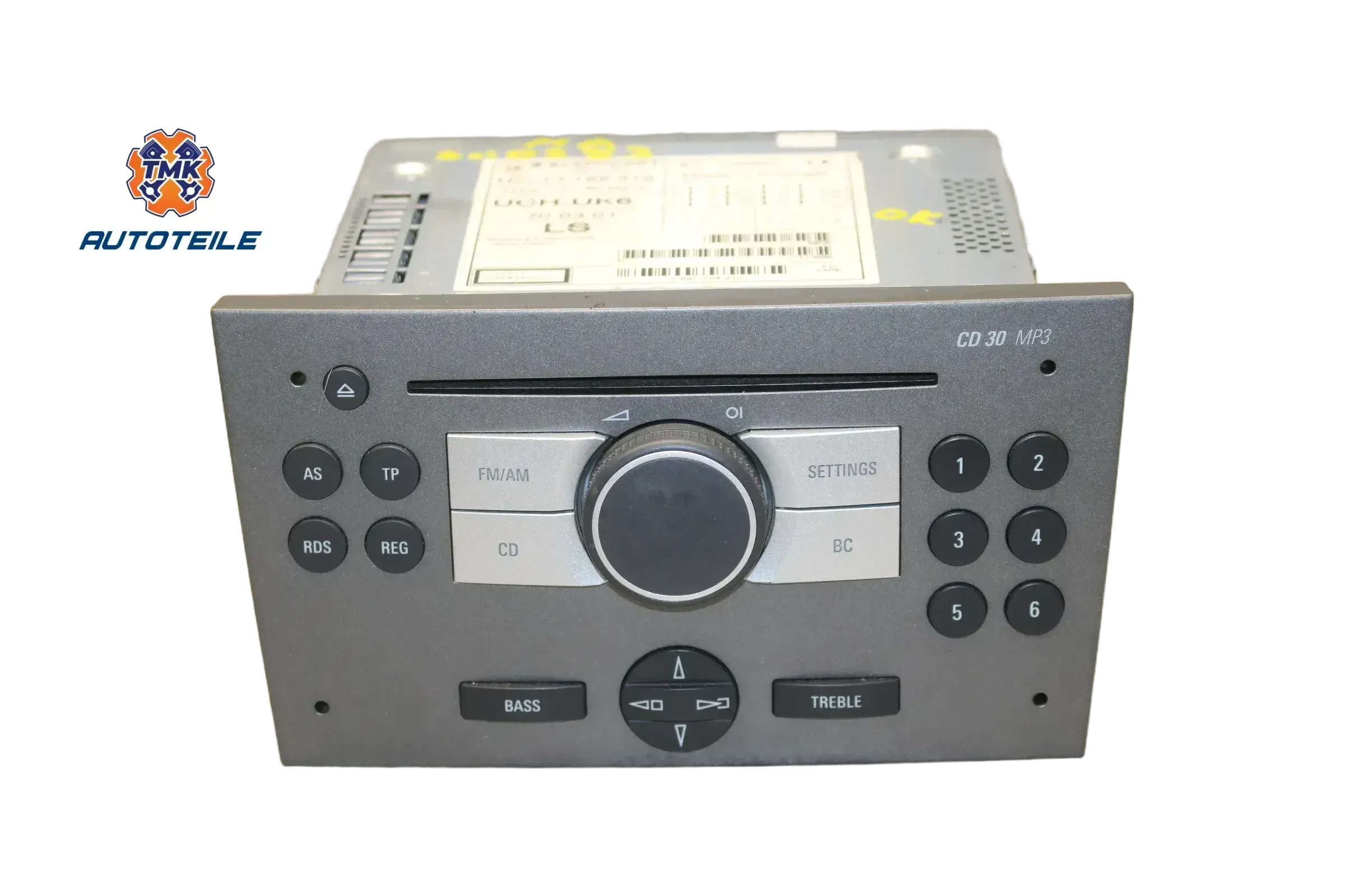 Opel Signum Meriva A Vectra C Autoradio Radio CD30 CD 30 MP3 ENTHEIRATET 13188479 LS - Bild 1