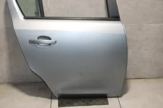 Opel Corsa D Tür Hinten Rechts Beifahrerseite 5 Türer Z179 Argonsilber - Bild 4