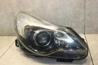 Opel Corsa D Scheinwerfer Beifahrerseite Rechts Facelift AFL Kurvenlicht 13446796 - Bild 2