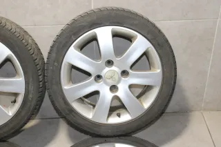 Mitsubishi Colt CZC Alufelgen Felgen Allwetterreifen Reifen 205 45 R16 16 Zoll ET46 4 Loch - Bild 4