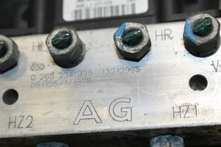 Opel Tigra B Meriva A ABS Steuergerät Hydraulikblock 13212935 AG - Bild 5