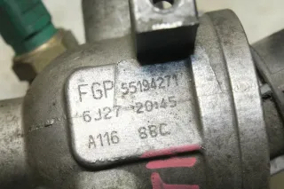 Corsa D Thermostatgehäuse Gehäuse Thermostat Z13DTH 1,3 CDTI 66 KW Opel 55194271 - Bild 5