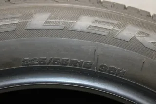 225 55 R18 Zoll 98H 2X Reifen Sommerreifen Bridgestone Dueler HP Sport - Bild 4