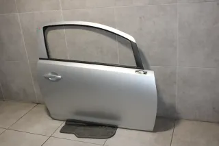 Opel Corsa D 3 Türer Tür vorne rechts Beifahrertür Z157 Starsilber - Bild 3