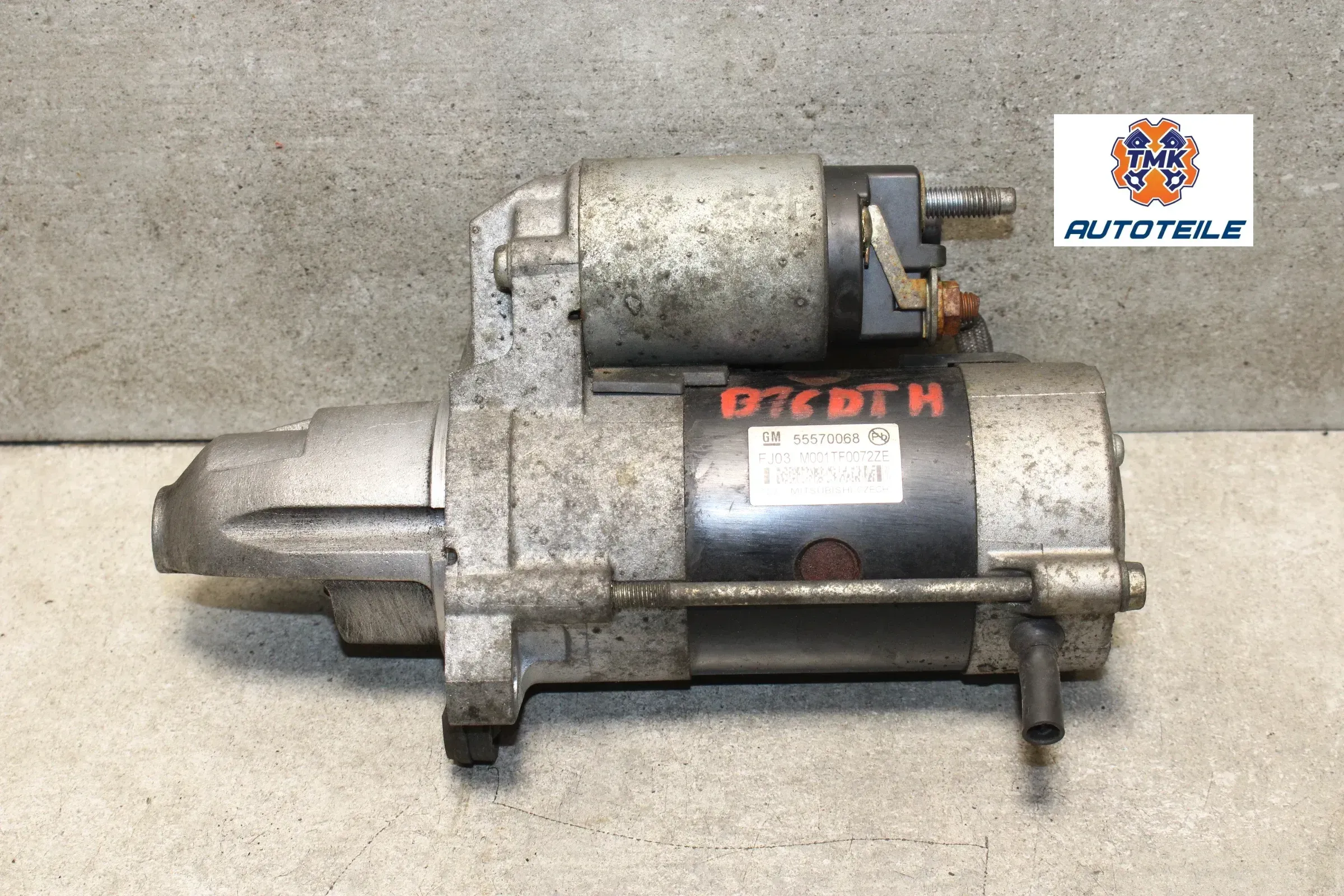 Opel Meriva B Astra J Astra K Insignia A Anlasser Starter 1.6 100 KW B16DTH 55570068 - Bild 1