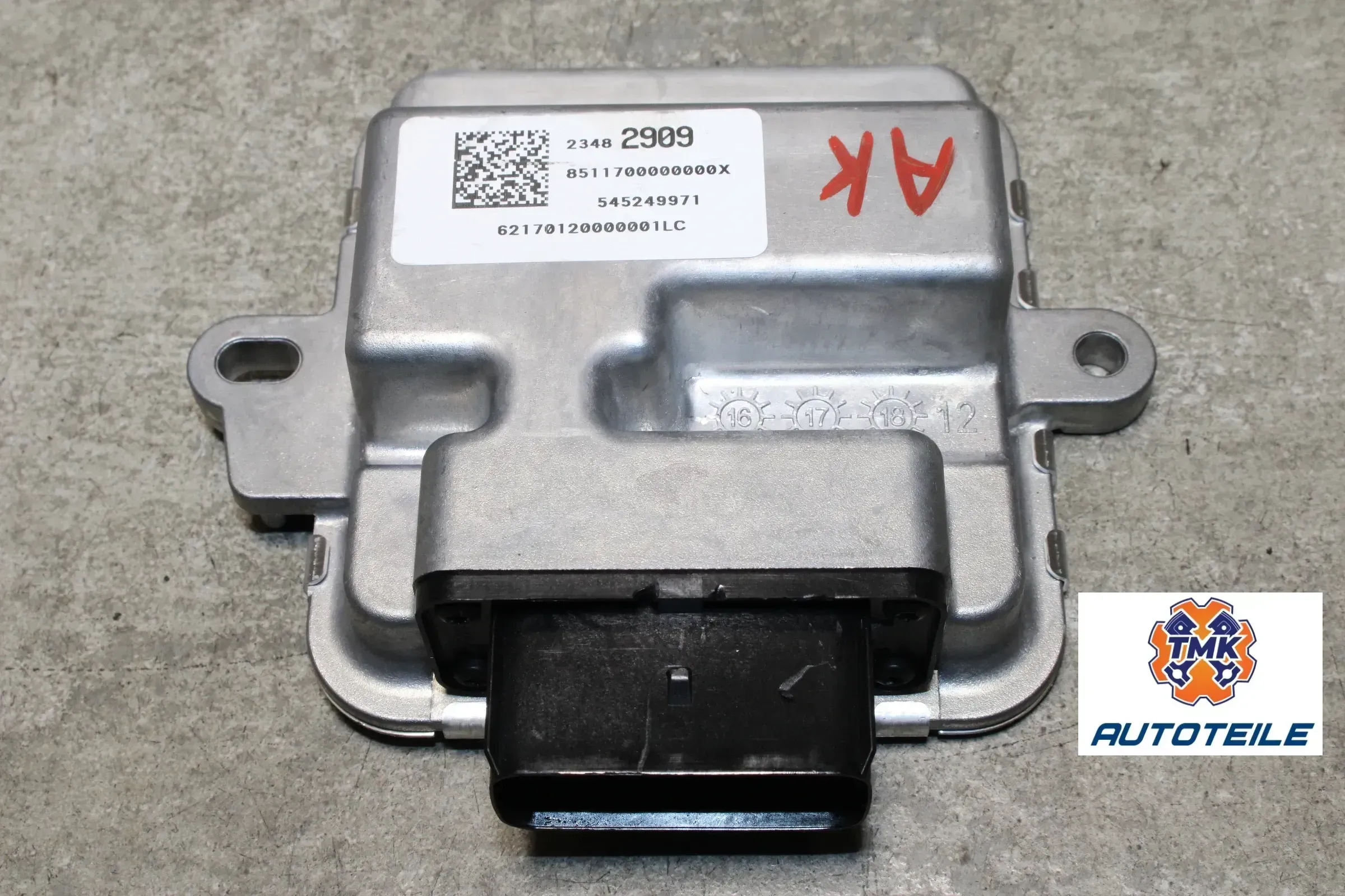 Opel Astra K Steuergerät Kraftstoffpumpe Benzinpumpe 23482909 - Bild 1