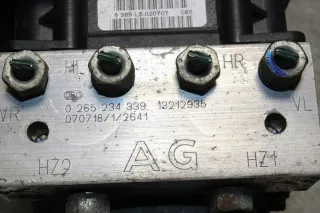 Opel Tigra B Meriva A ABS Steuergerät Hydraulikblock 13212935 AG - Bild 3