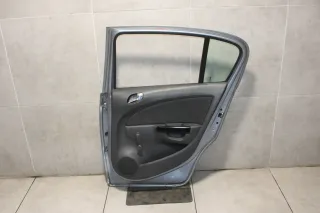 Opel Corsa D Tür Hinten Rechts Beifahrerseite 5 Türer Z163 Lichtsilber - Bild 10