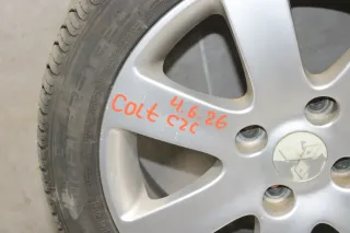 Mitsubishi Colt CZC Alufelgen Felgen Allwetterreifen Reifen 205 45 R16 16 Zoll ET46 4 Loch - Bild 3