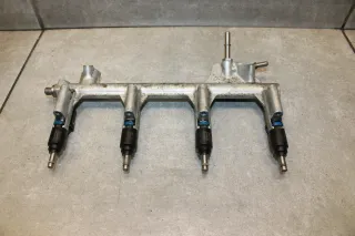 Opel Signum Vectra C Einspritzdüse Einspritzleiste 2.2 Direct Z22YH 55351030 24404012 - Bild 3