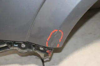 Opel Astra H Kotflügel Vorne Links Z155 Moonlandgrau - Bild 4