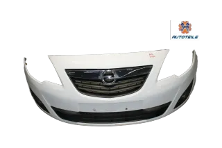 Opel Meriva B Stoßstange Vorne Frontschürze Z474 Casablancaweiß - Bild 1