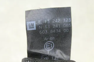 Gurt Sicherheitsgurt Anschnallgurt hinten links Opel Astra H GTC 13242323 - Bild 5