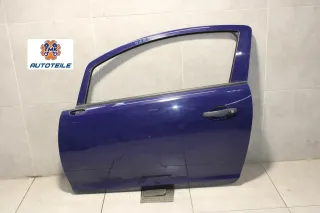 Opel Corsa D 3 Türer Tür vorne links Fahrertür Z20Z Royalblau - Bild 1