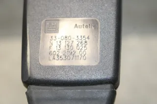 Opel Zafira B Astra H Gurtschloss Vorne Links 13127268 - Bild 5