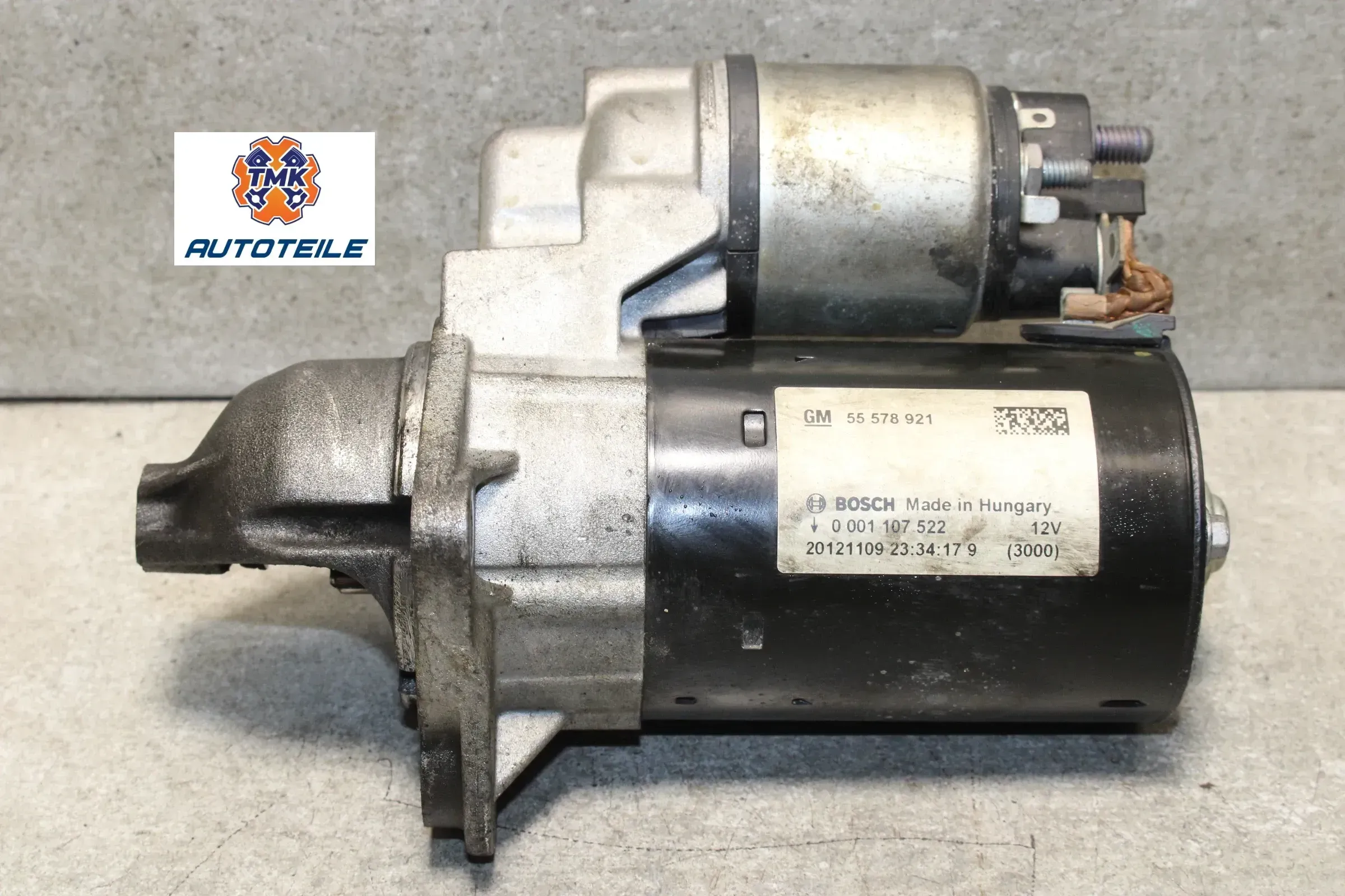 Opel Meriva B Anlasser Starter 1.4 Turbo A14NEL 55578921 - Bild 1