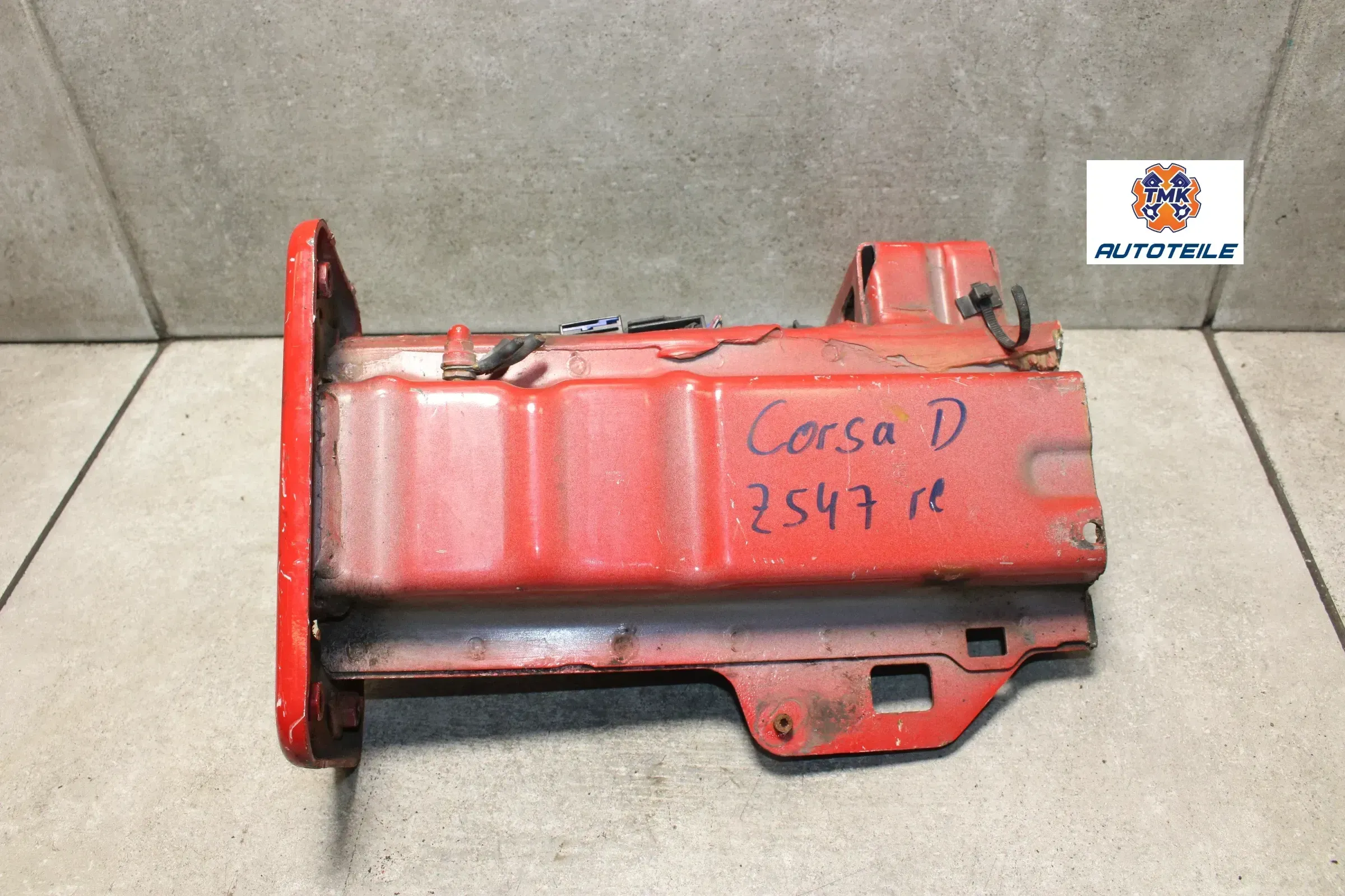 Opel Corsa D Pralldämpfer Stoßfänger vorne rechts Z547 - Bild 1