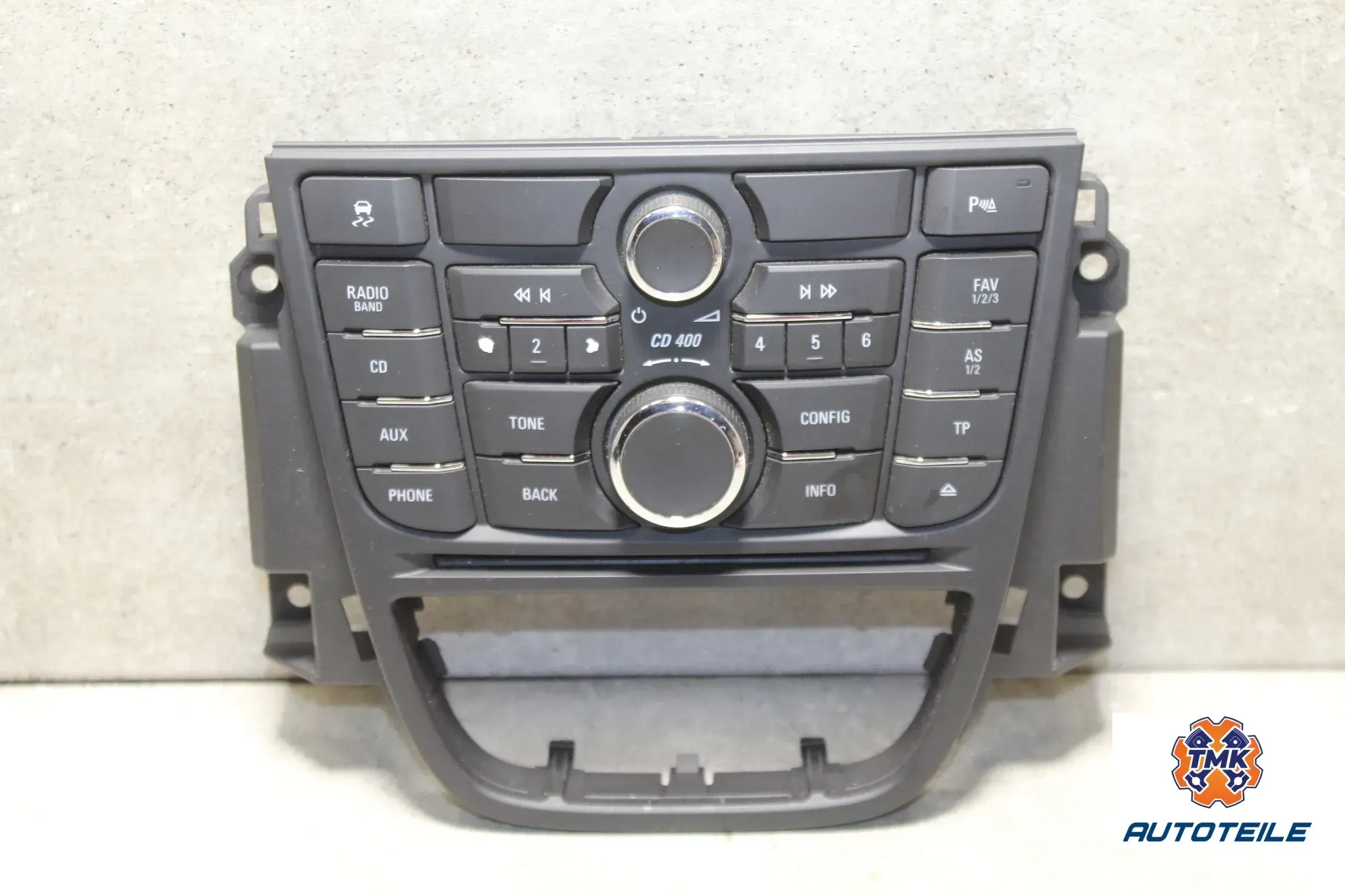 Opel Meriva B Radiobedienteil Bedienteil Radio CD400 13346043 - Bild 1