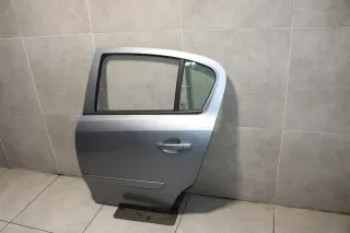 Opel Corsa D Tür Hinten Links Fahrerseite 5 Türer Z163 Lichtsilber - Bild 3