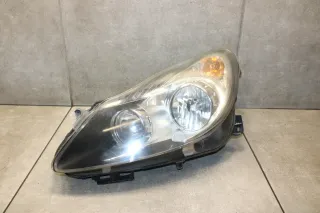 Opel Corsa D Scheinwerfer Fahrerseite Links Vorfacelift 13217453 EH - Bild 2