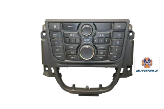 Opel Astra J Radiobedienteil Bedienteil Radio Bordcomputer CD 300 13346049 - Bild 1