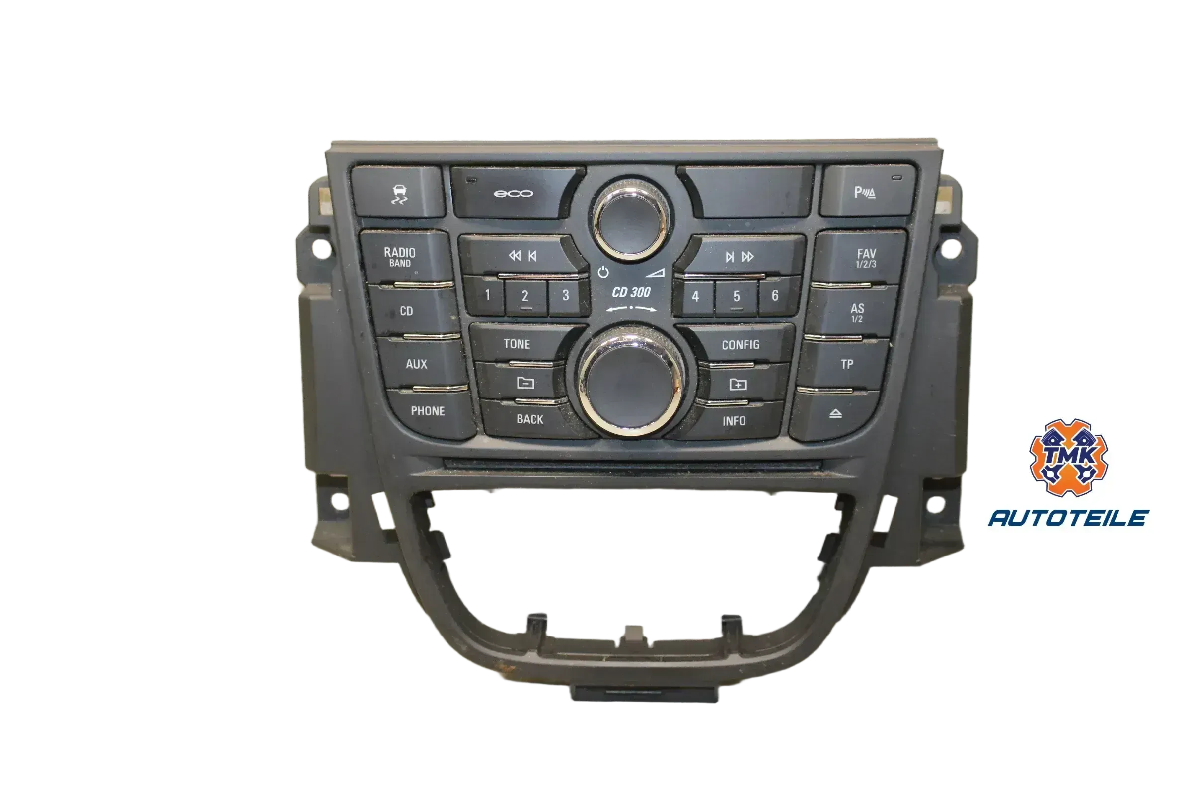 Opel Astra J Radiobedienteil Bedienteil Radio Bordcomputer CD 300 13346049 - Bild 1