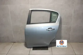 Opel Corsa D Tür Hinten Links Fahrerseite 5 Türer Z179 Argonsilber - Bild 1